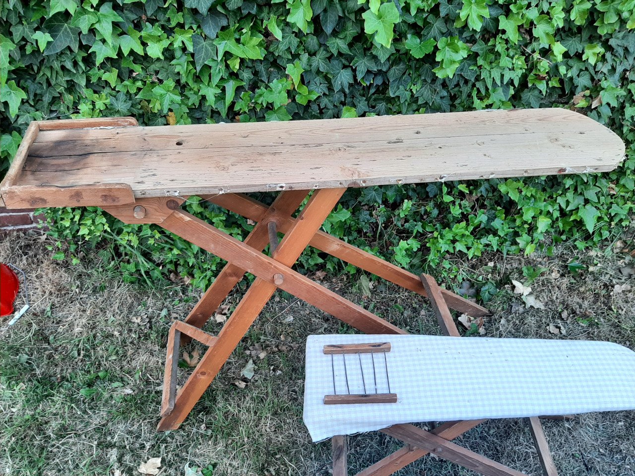 Oude houten strijkplanken 5 stuks