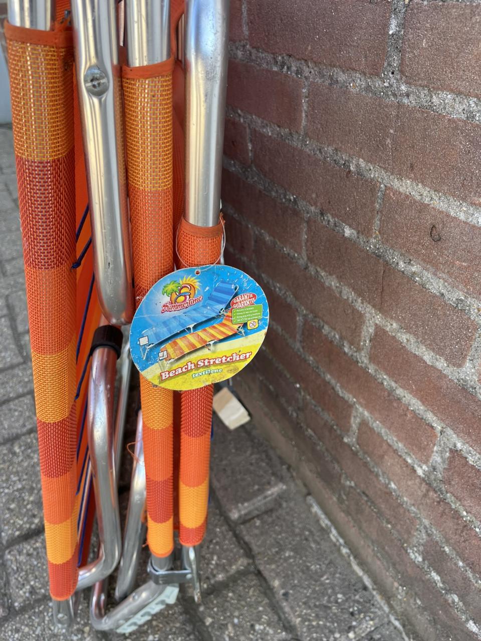 Strandligbed opvouwbaar lichtgewicht