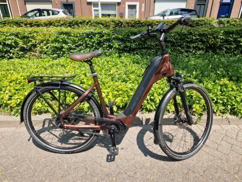 Schitterende Merida met Shimano middenmotor en 630wh accu