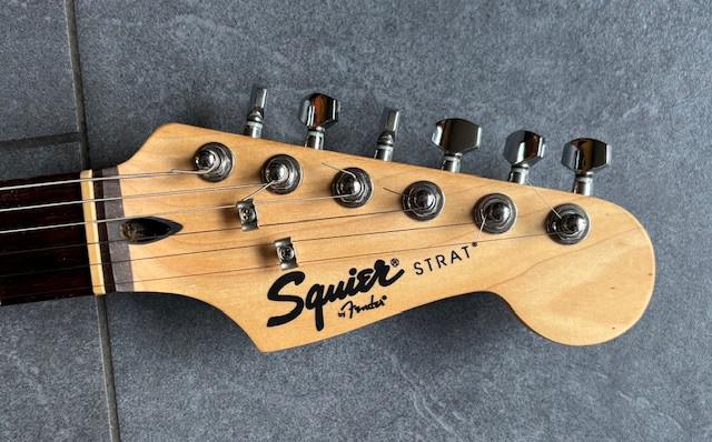 Als Nieuw is deze Squier gitaar.