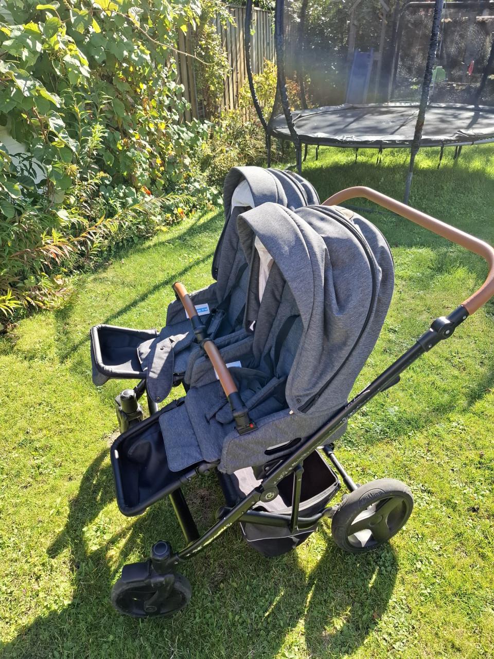 Duo kinderwagen - merk: JEDO, zeer netjes!
