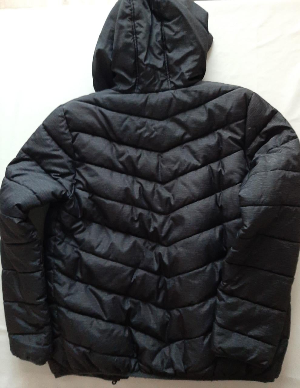 Winterjas  mt 170, grijs/zwart