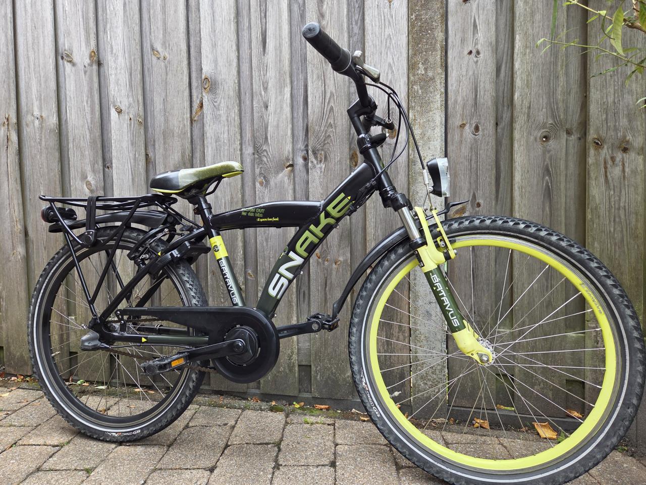 Batavus Snake 24 inch met 3 versnellingen