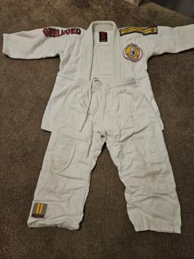 Geelhoed judopak maat 120