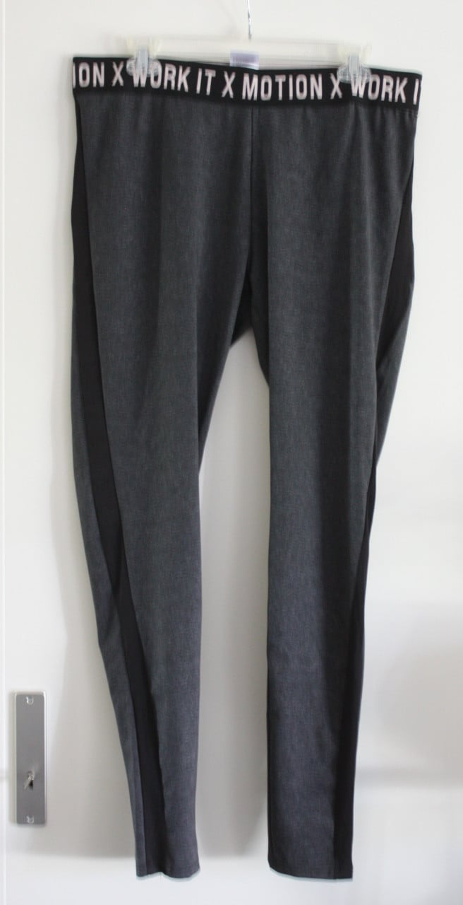 Grijze sport broek maat 48