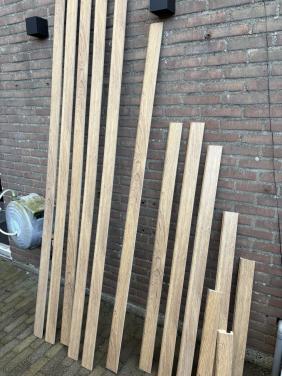 Balterio plinten met bevestiging 240x8,5 cm