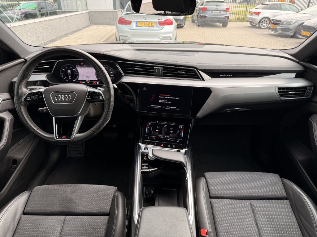 Audi E-tron sportback 55 quattro s edition 95 kwh | s-line | achteruitcamer
