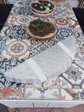 Te koop aluminium traanplaat 11 stuks