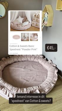 ‘Speelnest’ Cotton & Sweets