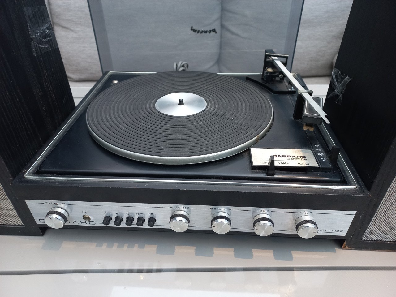 Garrard 6.200 CP platenspeler.