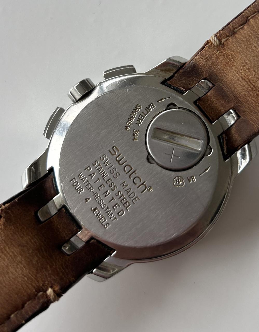 Swatch Retrograde Irony Chrono Cold Hour, type YRS403