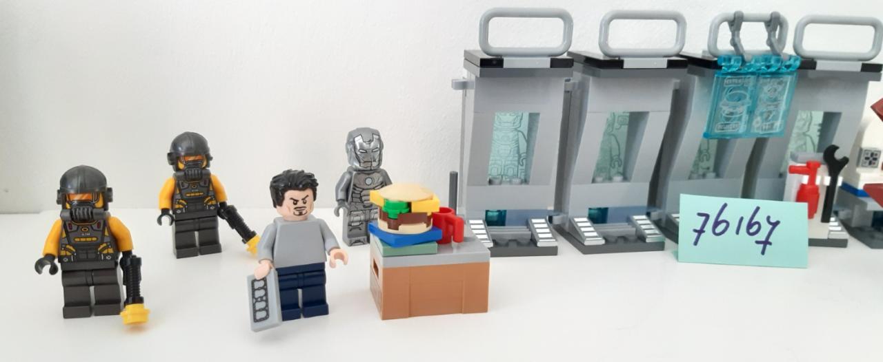 LEGO Marvel Avengers 76167:  Iron Man Wapenkamer