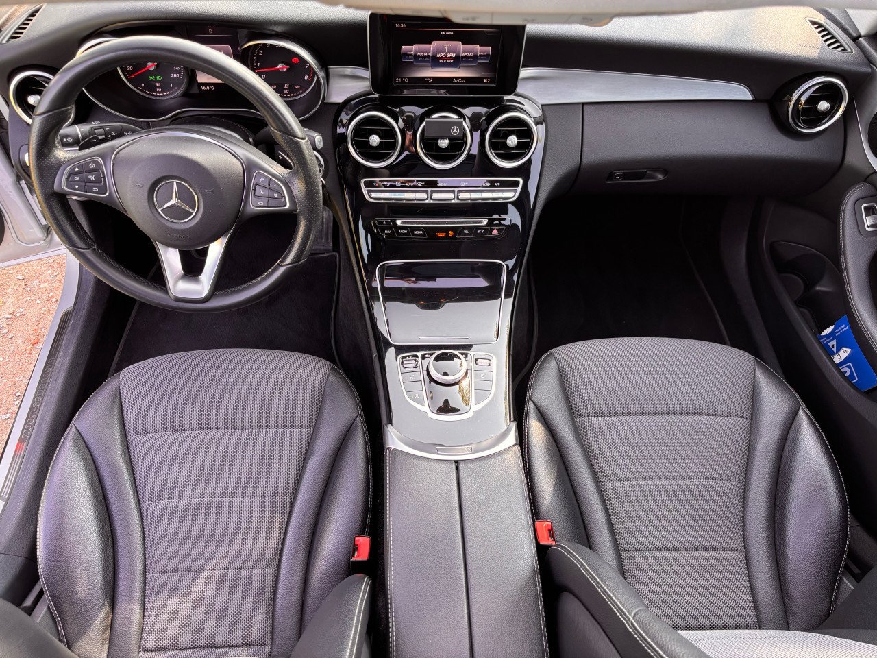 Mercedes-Benz C-Klasse C180 1.6 115KW Aut9 Estate 2017 Grijs