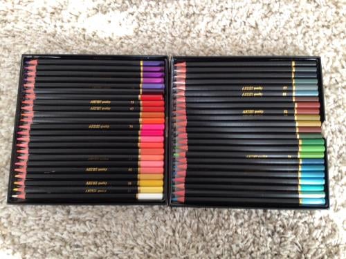 Kleurpotloden, brightpad & tekenblokken