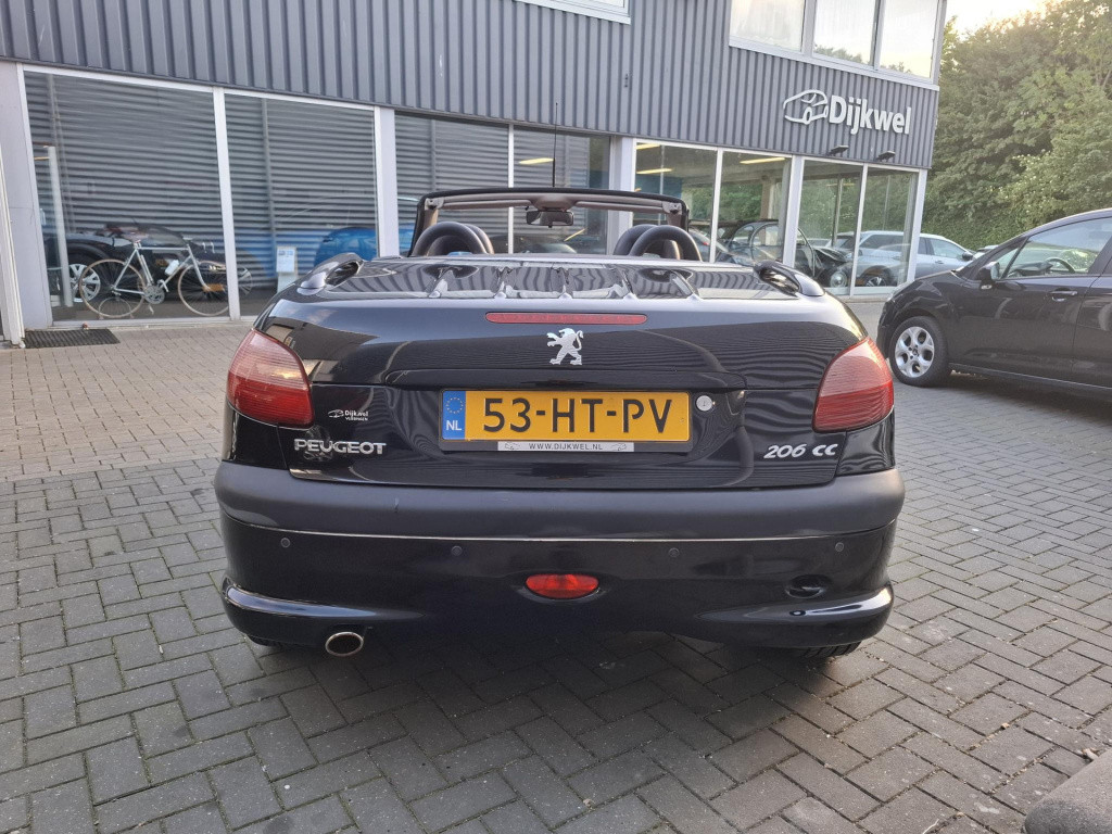 Peugeot 206 cc 2.0i 16v cabriolet clima/leder/park
