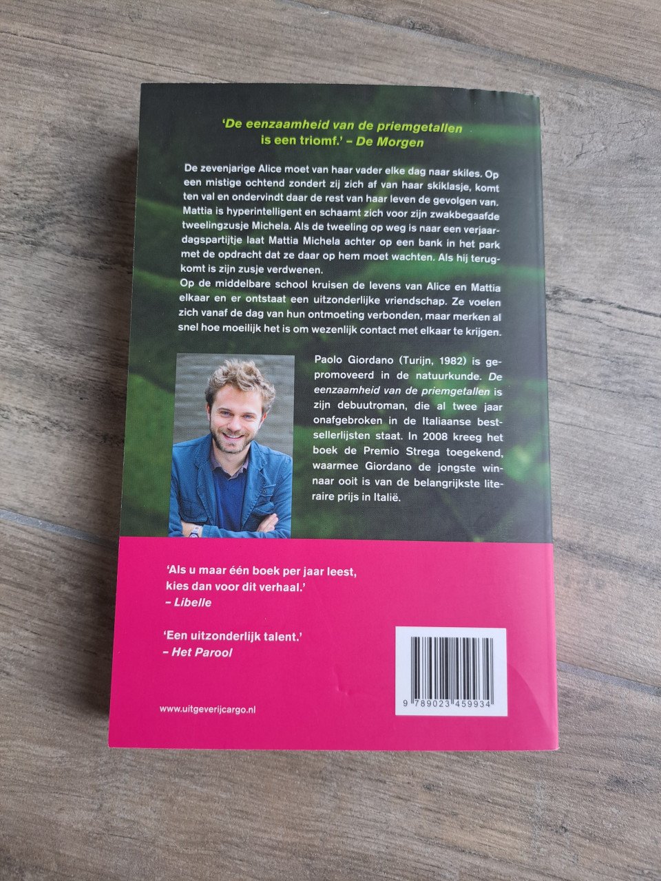 Roman De eenzaamheid van de priemgetallen van Paolo Giordano