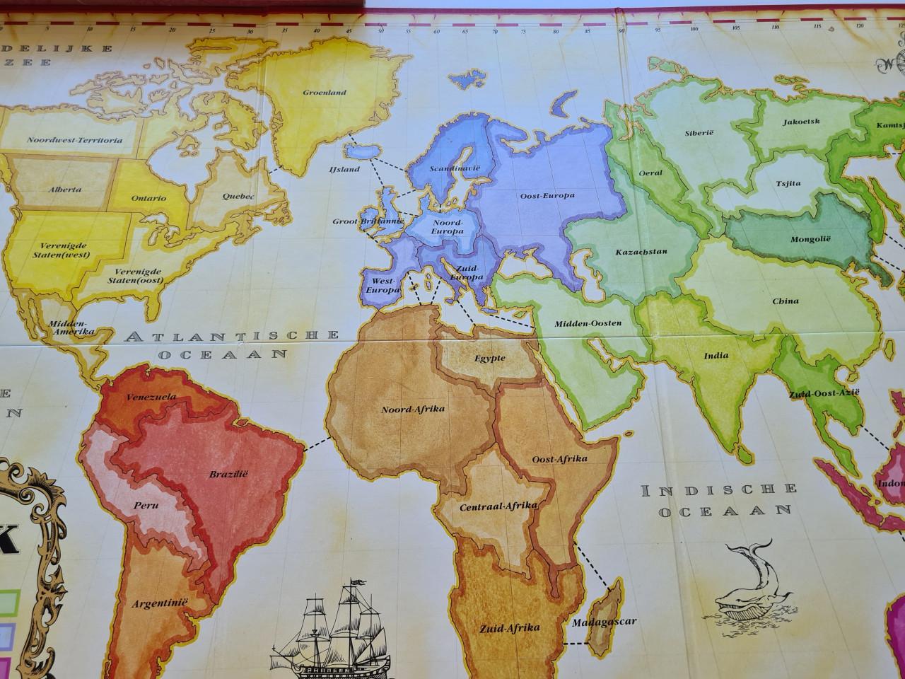 Risk het klassieke strategische bordspel , Parker Brothers