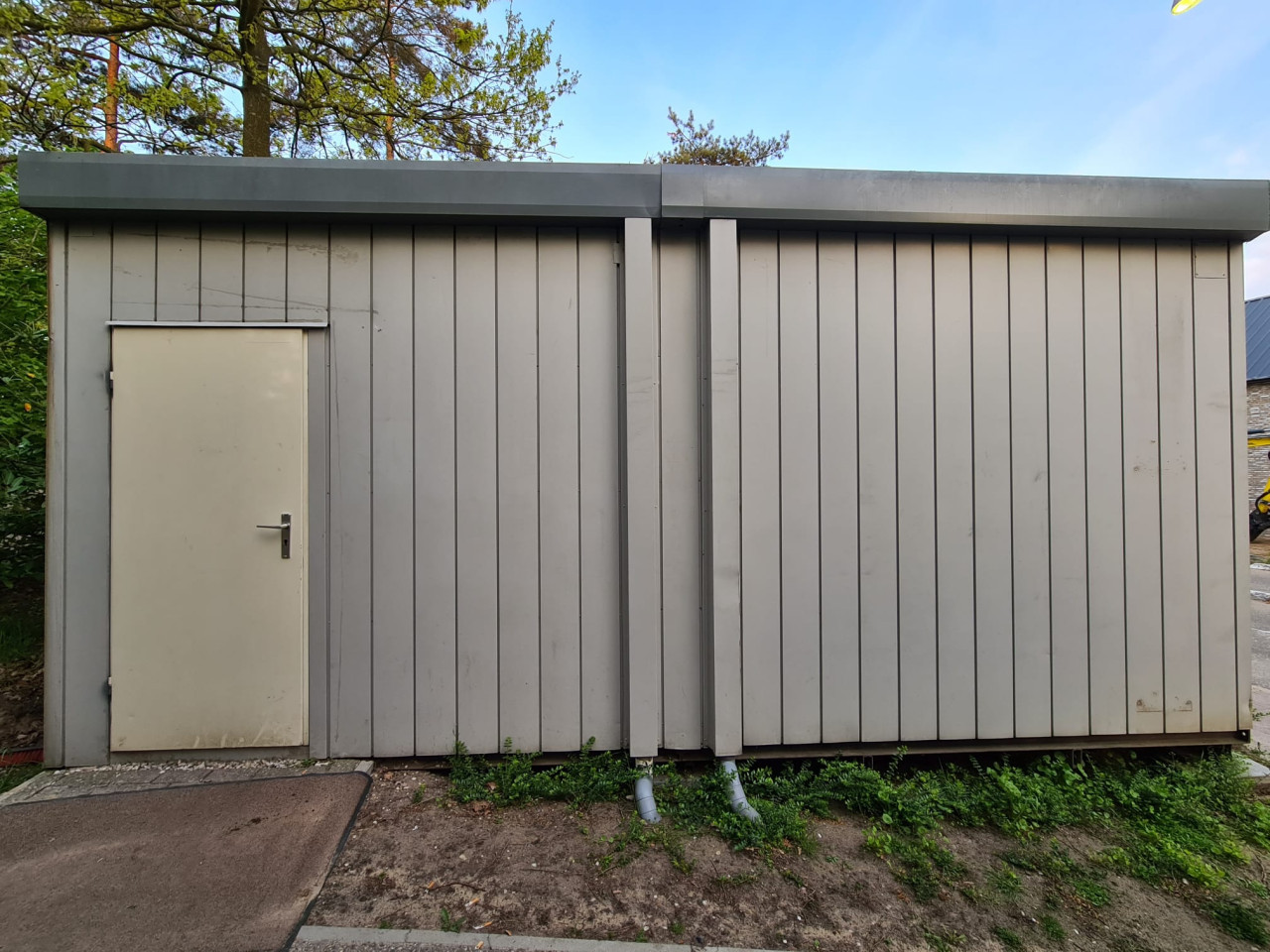 Kantoorunit / woonunit / tijdelijke winkel / bouwkeet 6x9m