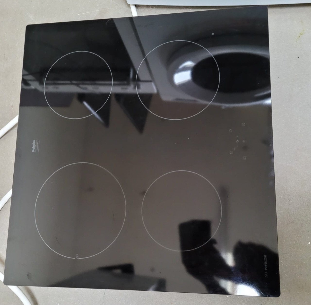 Pelgrim pki260rvs vrijstaande inductiekookplaat