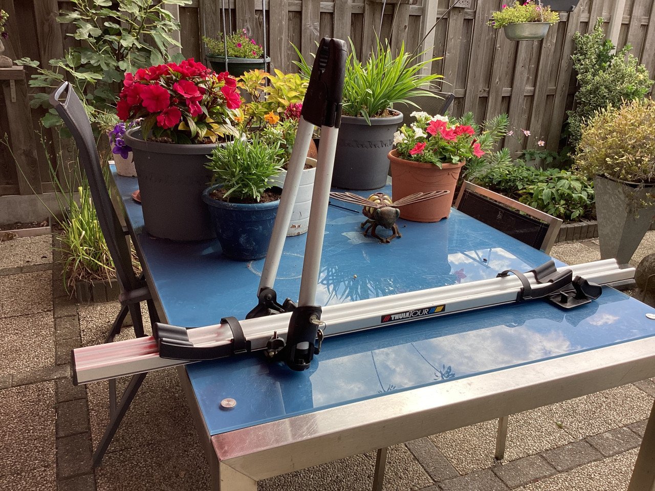 Fiets dakdrager.           Merk: Thule.  Type Tours.