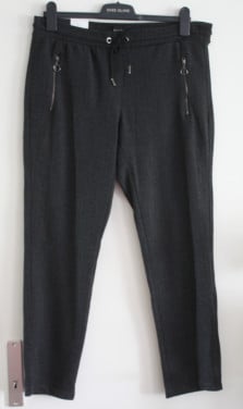 Nieuwe grijze zwarte zachte broek  maat 40
