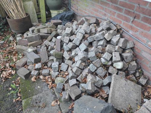 Gratis: Kinderkopjes, granieten stenen