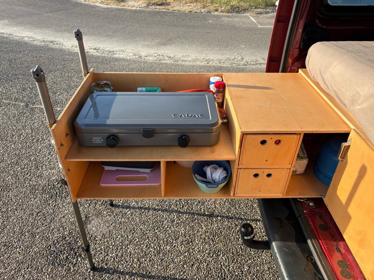 Minicamper Renault kangoo 1,4 liter 2001