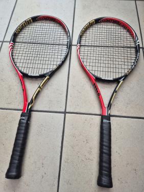 2 Wilson SixOne rackets zgan