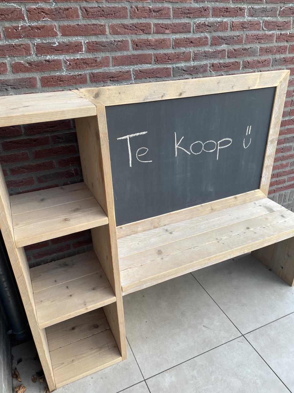 Speeltafel steigerhout