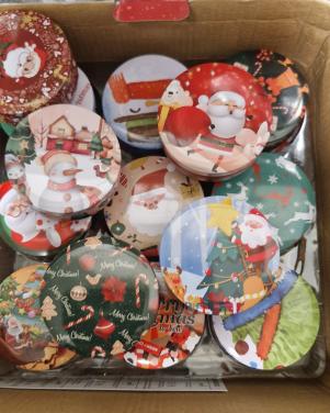 Kerst geurkaarsjes in blik