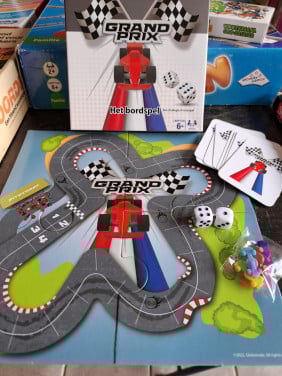 NIEUW GRANDPRX BORDSPEL