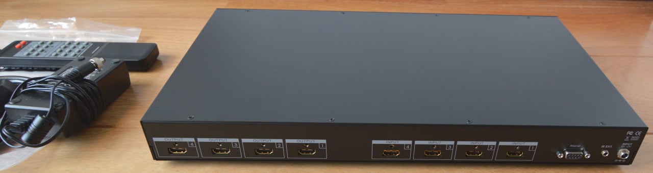 Professionele 4x4 hdmi matrix switcher (HD-44) [VS import]