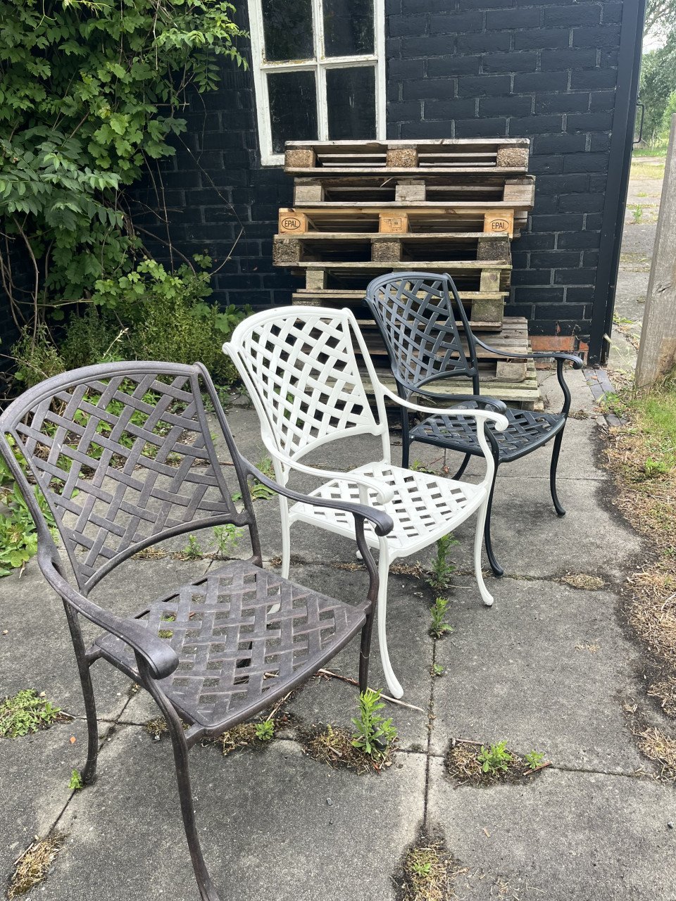 Aluminium tuinstoelen