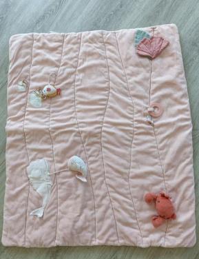 Little Dutch Roze speelkleed met zeedieren voor baby's