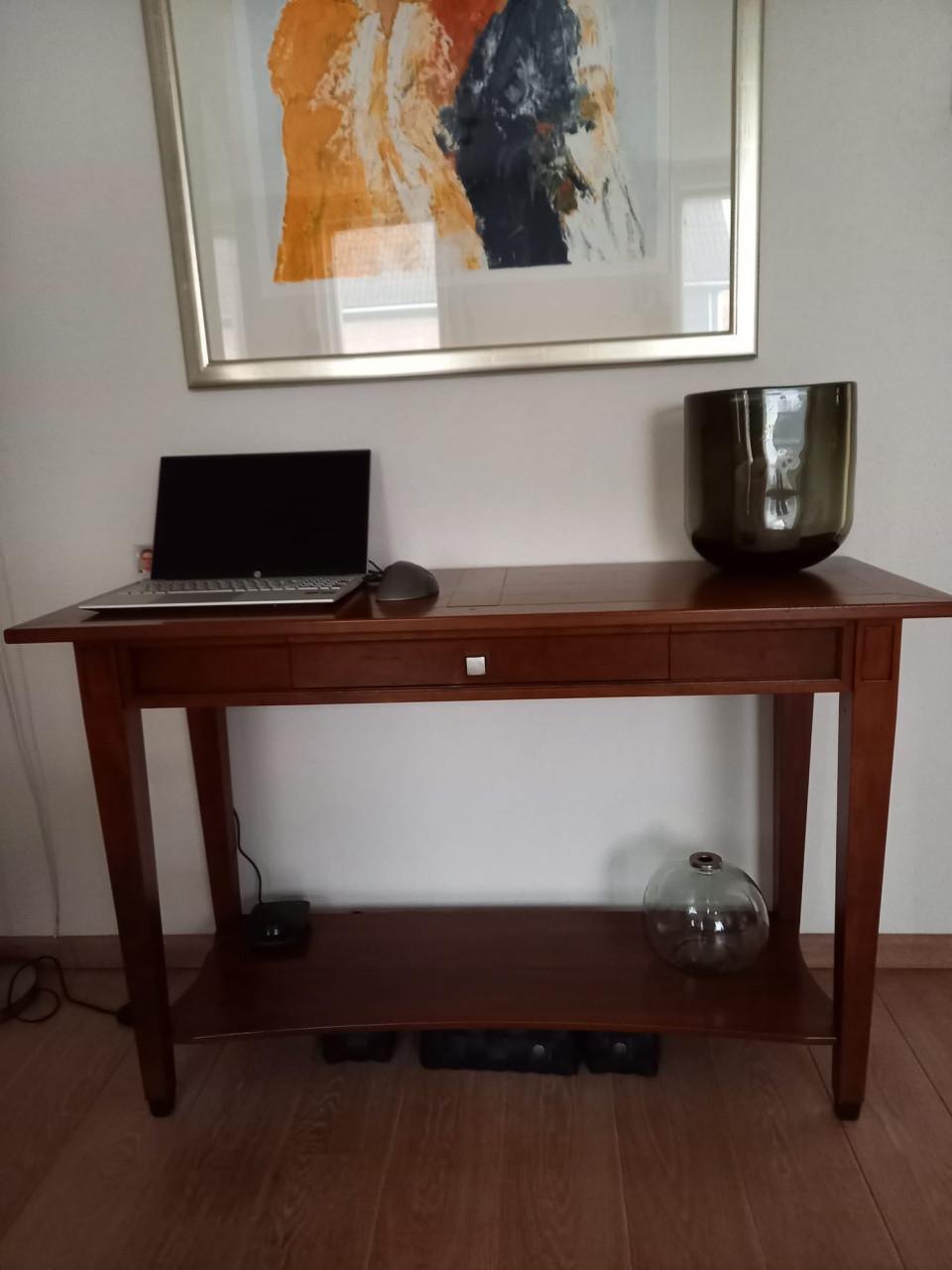 Side table massief kersen