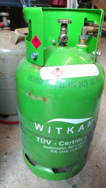 LPG dampgasfles