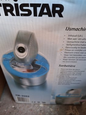 Nieuw in doos ijsmachine