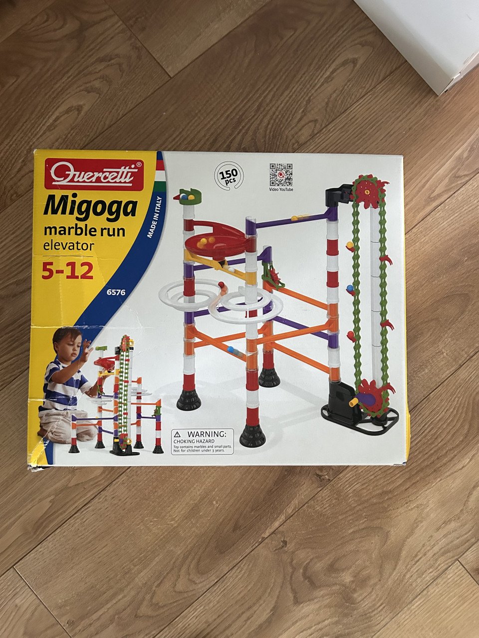 Knikkerbaan Migoga marble run elevator
