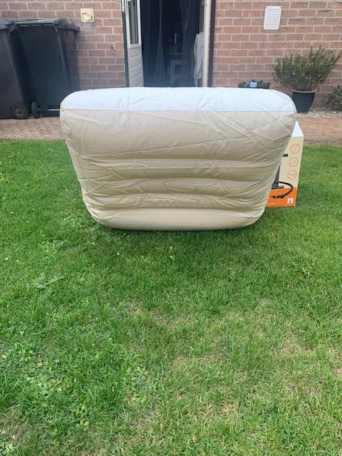Oplaasbare strand stoel / bed