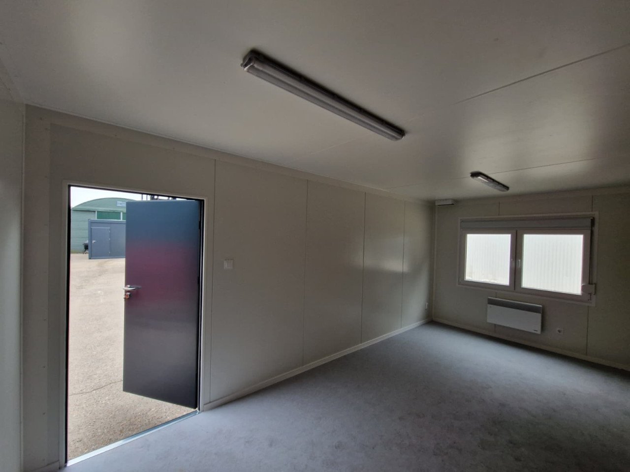6x6m kantoorunit / woonunit / schaftkeet / bouwkeet nieuw!