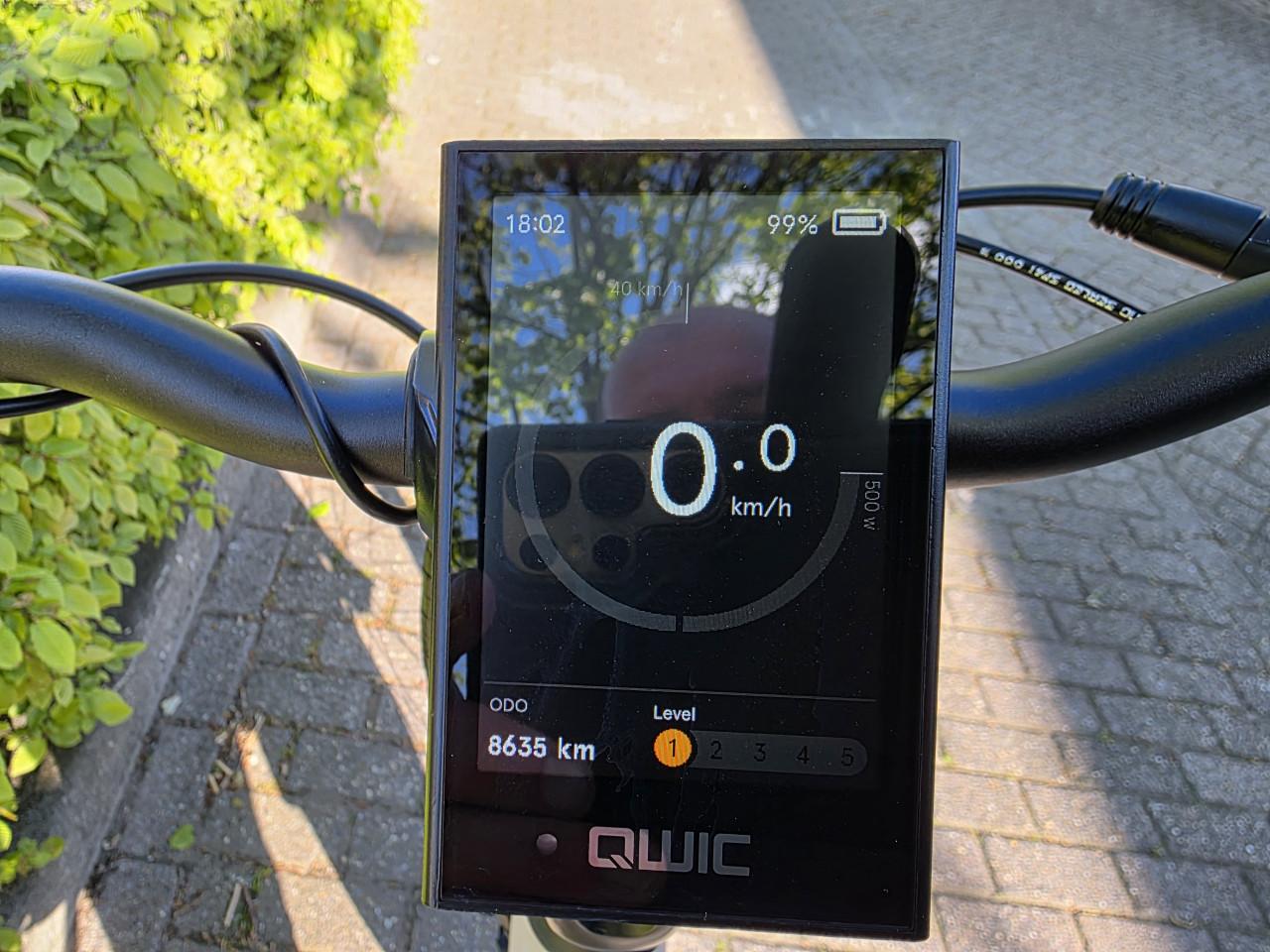 Schitterende Qwic Premium met Bafang M420 middenmotor en 540wh accu