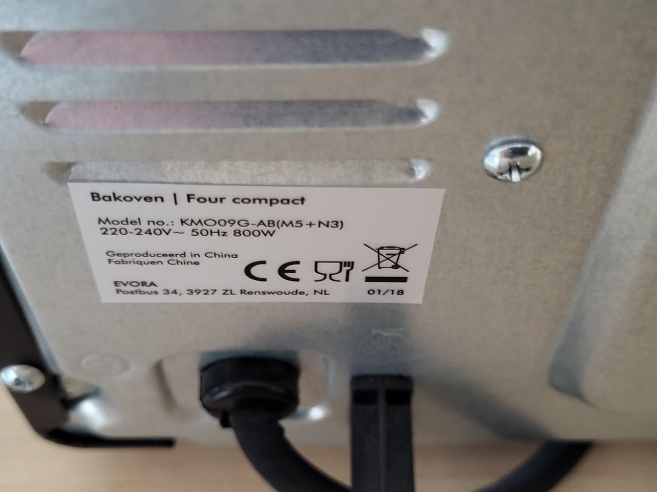 Bakoven voor camping