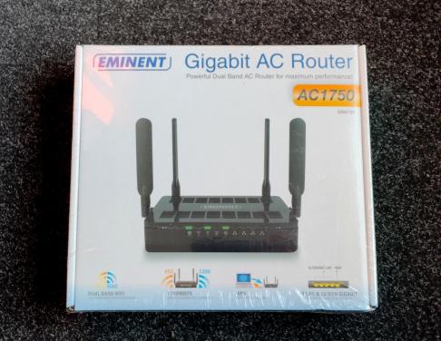 Eminent Em4720 Ac1750 Dubbelband Gigabit Router.