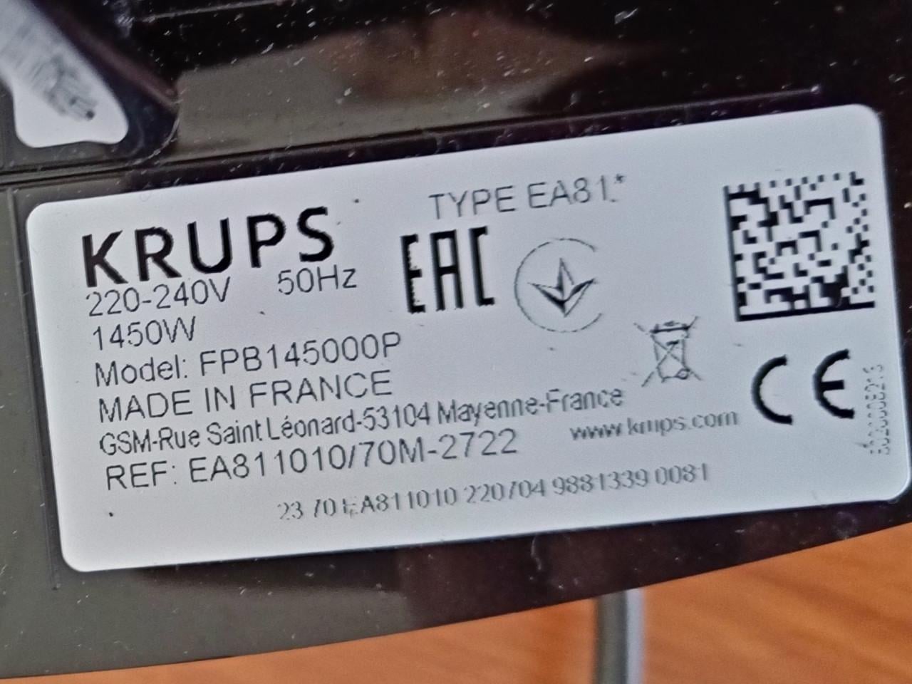 Krups EA8110 volautomaat espressomachine