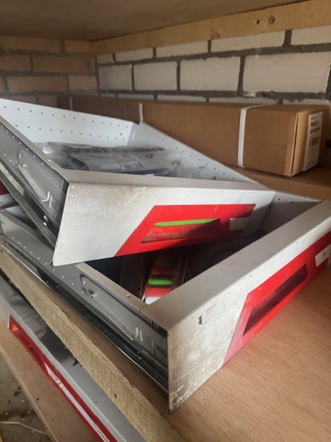 Interieur voor werkbus