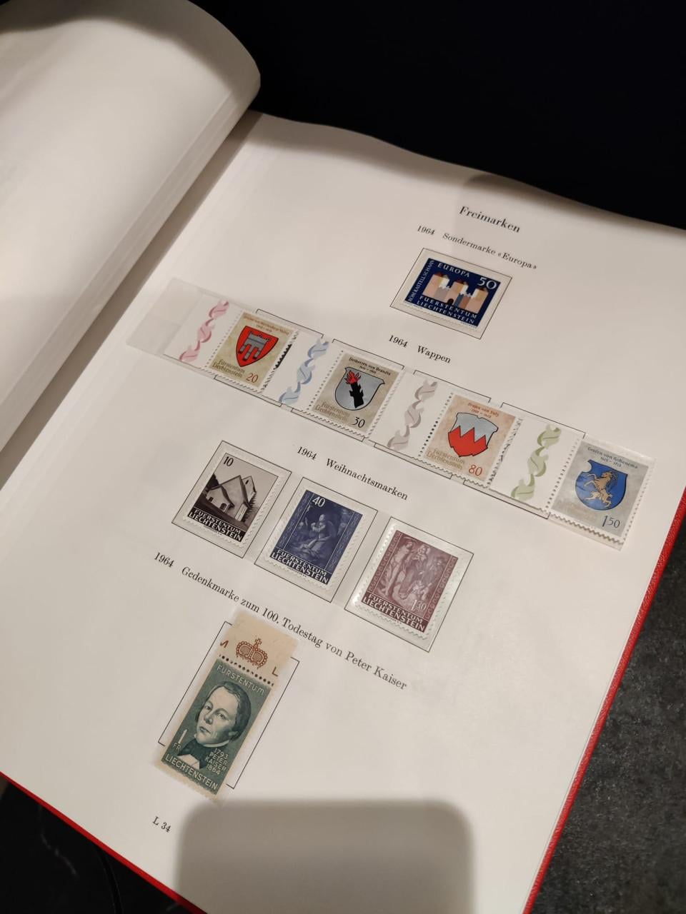 Verzameling Liechtenstein bieden bij deze advertentie (Deel 1)