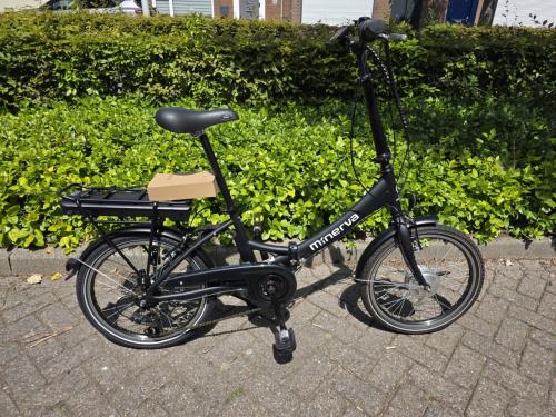Zo goed als nieuwe Minerva elektrische vouwfiets