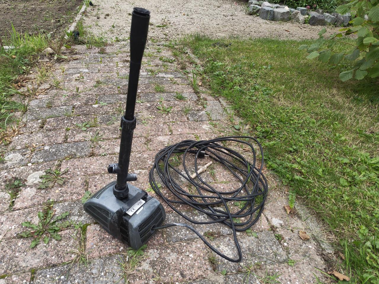 Vijver drukfilter, vijverpomp, fonteinpomp