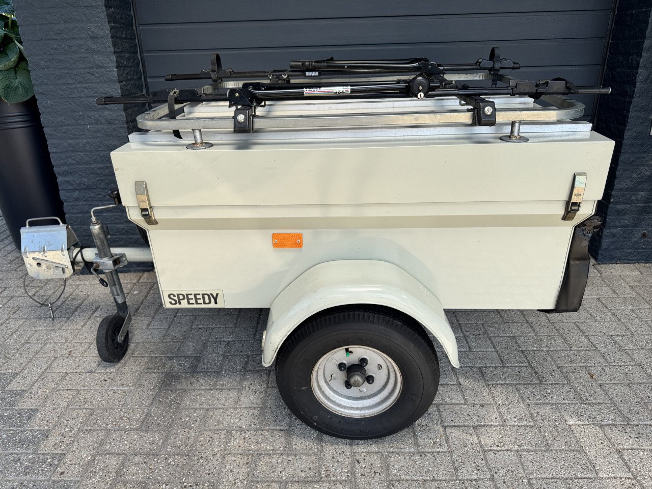 Saris Bagagewagen, type Speedy, met deksel