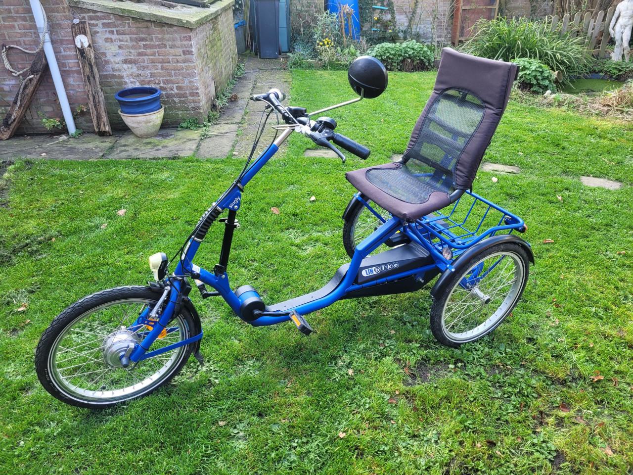 Driewieler elektrische fiets Lintech Singly